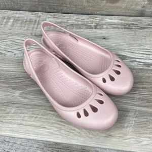 CROCS Pink Flats